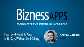How I Sold 5 Mobile Apps In 30-Days Without Cold Calling